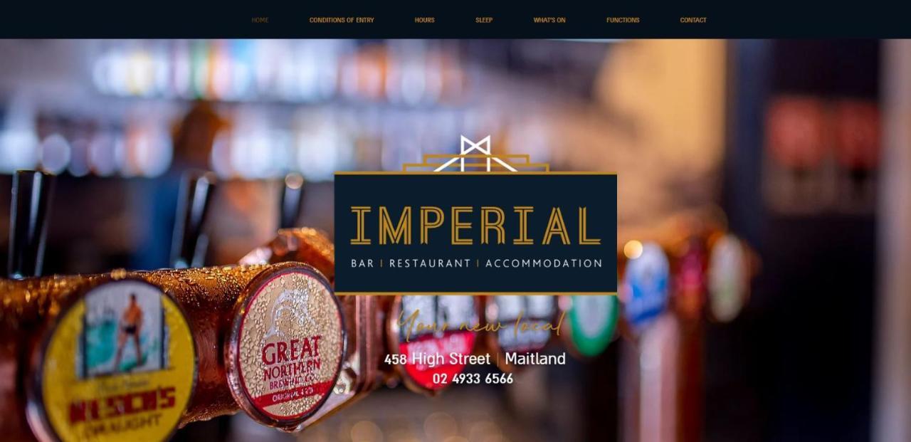 Imperial Hotel Maitland Buitenkant foto